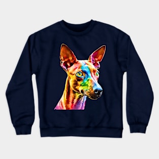 Pop-Art Cirneco dell'Etna Impressionism Crewneck Sweatshirt